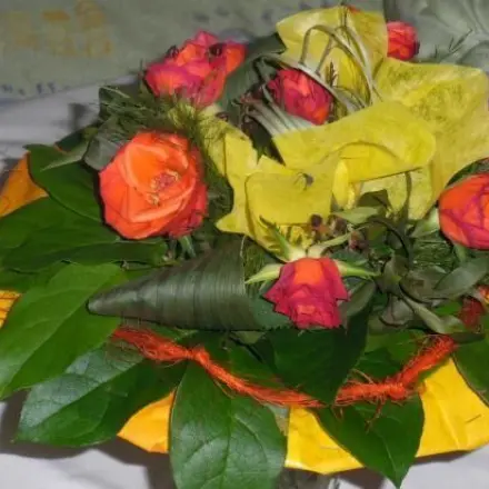 Blumensträuße auffrischen