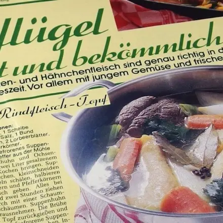 Rezepte aus Heften fotografieren - nicht rausreißen