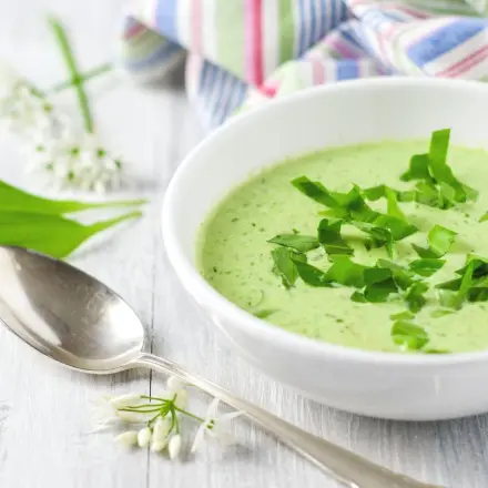 Feine Bärlauchsuppe