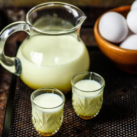 Hausgemachter Eierlikör