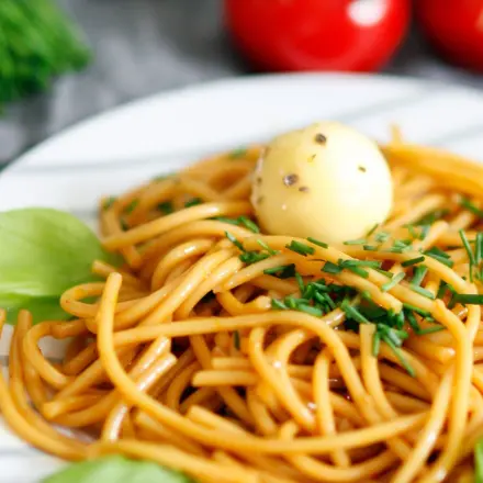 Spaghetti mit Trüffelbutter