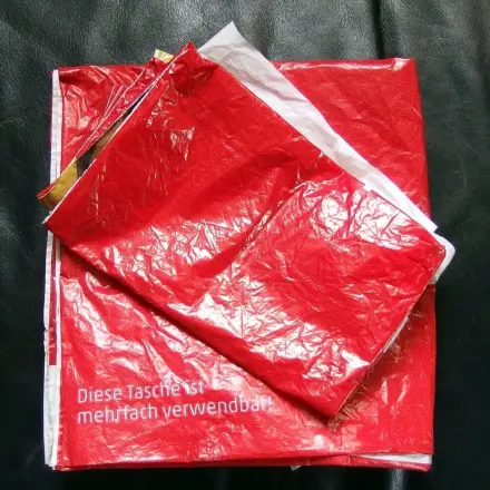 Plastiktüten als Versandtaschen