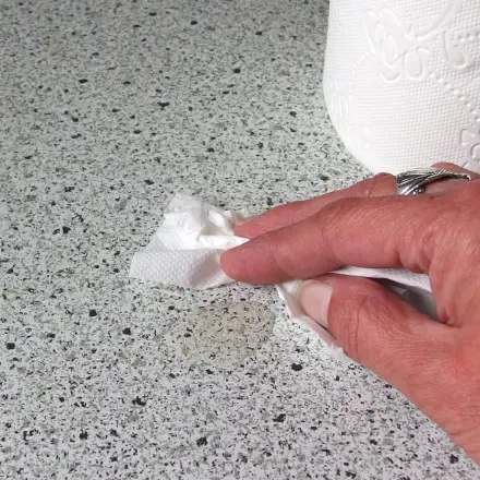 Klopapier ruhig auch in der Küche einsetzen