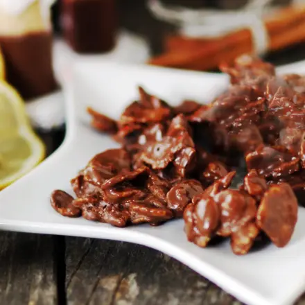 Schokoreste zu Schokocrossies lecker weiterverarbeiten