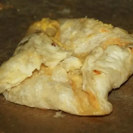 Schnelle Vanille-Apfel-Blätterteigtaschen