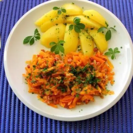 Schinkenmöhrchen für Kalorienbewusste