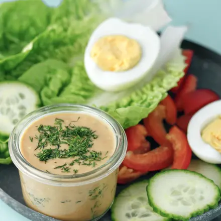 Cocktailsauce oder- Dressing: ohne Alkohol