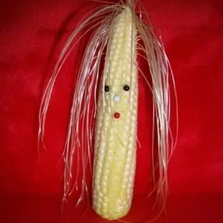 Deko für die Küche aus Maiskolben