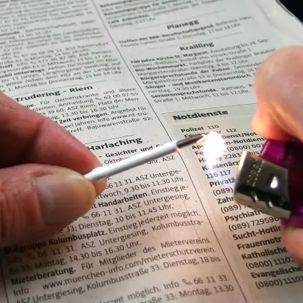 Kugelschreiber eingetrocknet