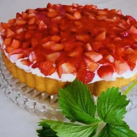 Selbstgemachter Tortenguss