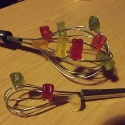 Gummibärchen cool fotografiert