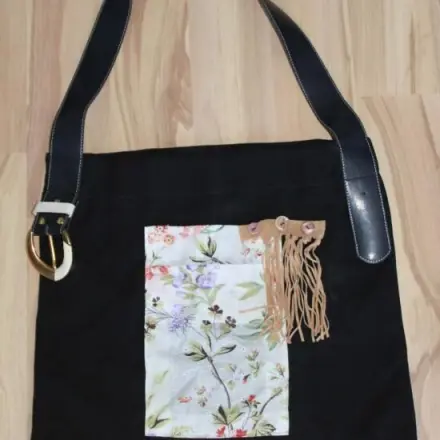 Gürteltasche nähen - einmal anders