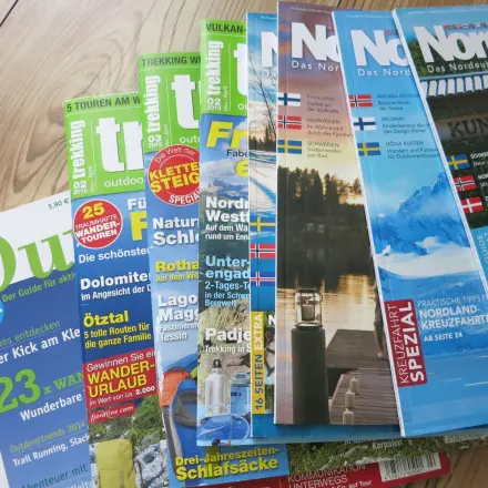Zeitschriften-Recycling