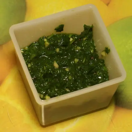 Fettarmes und besser bekömmliches Pesto