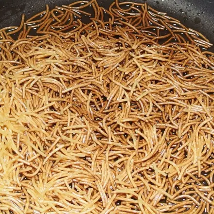 Geschmälzte Nudeln - Erinnerung an Kindertage!