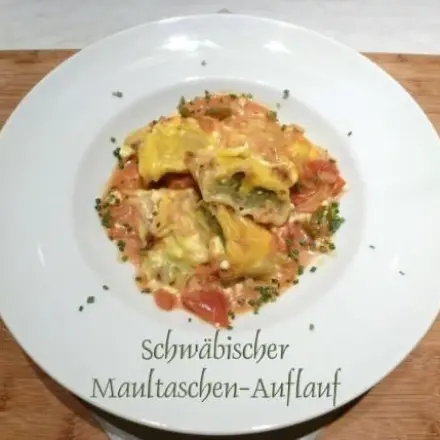Maultaschen-Gratin
