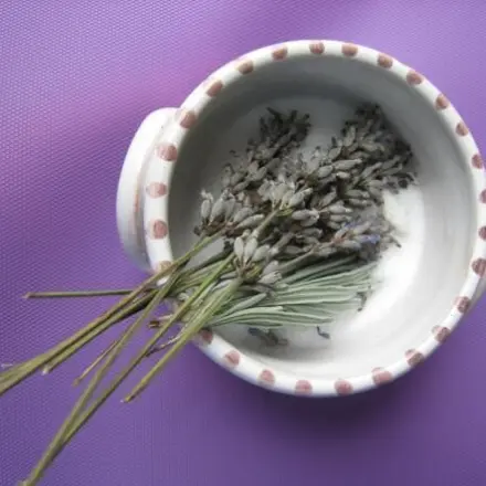 Lavendelzucker herstellen