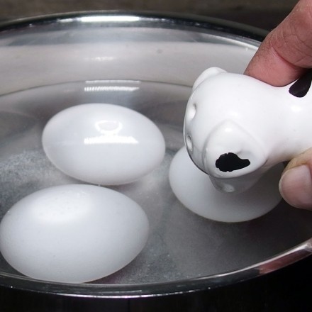 Eier kochen, ohne dass sie platzen