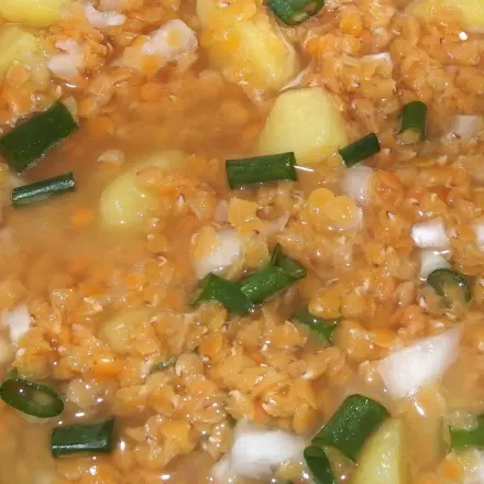 Linsen-Kartoffel-Suppe