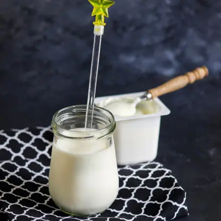 Einfache Joghurtmilch selber machen