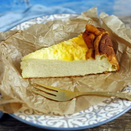 Backpapier bei Käsekuchen ohne Mürbeteig