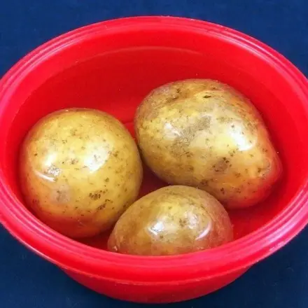 Alte weiche Kartoffeln wieder fest und knackig