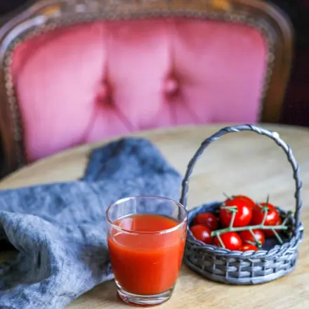 Selbstgemachter Tomatensaft