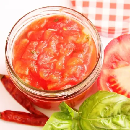 Tomatensoße auf Vorrat einwecken