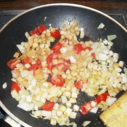 Italienische Salat Croutons
