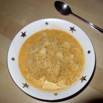 Sauerkrautsuppe - ganz einfach