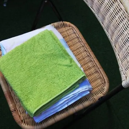 Für Bügelfaule: draufsitzen