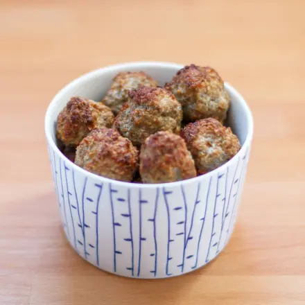 Hackbällchen einfach und ohne Geruchsbelästigung