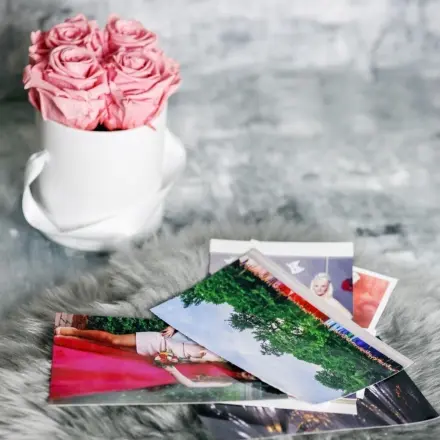 Verklebte Fotos voneinander lösen