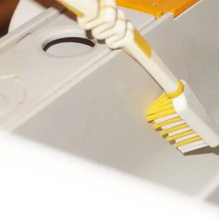 Waschpulverfach reinigen