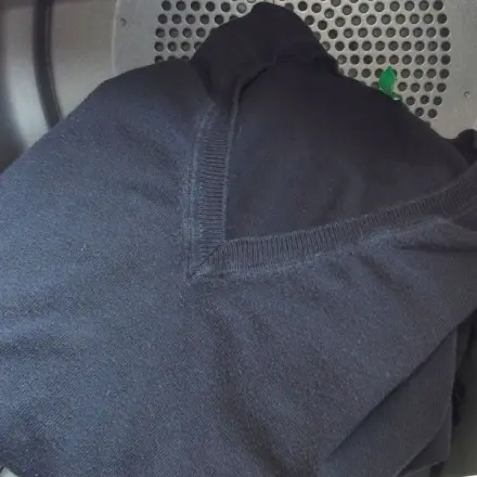 Wäsche aus dem Trockner sofort falten