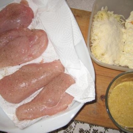 Gebackene Hühnerbrustfilets mit köstlicher Kruste