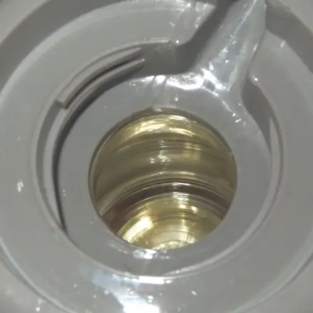 Kaffeethermoskanne ohne Chemie und Hilfsmittel blitzeblank