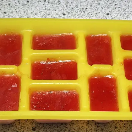 Unverwässerter kalter Tomatensaft