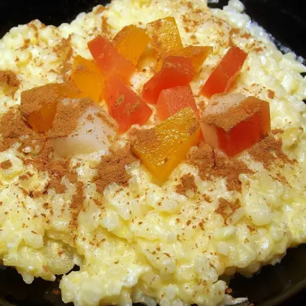 Orangen-Milchreis