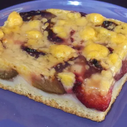 Zwetschgendatschi / Zwetschgenkuchen einfrieren