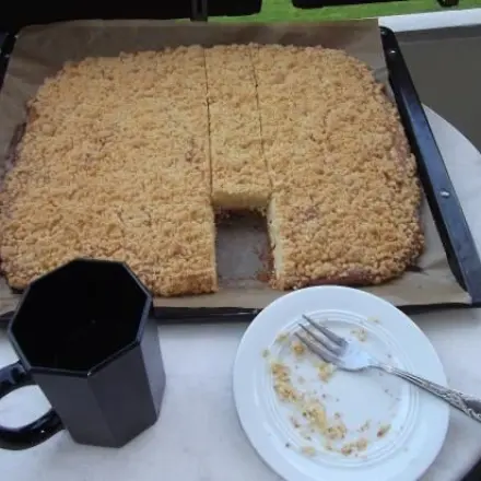 Butter-Streusel-Kuchen mit Frischkäse