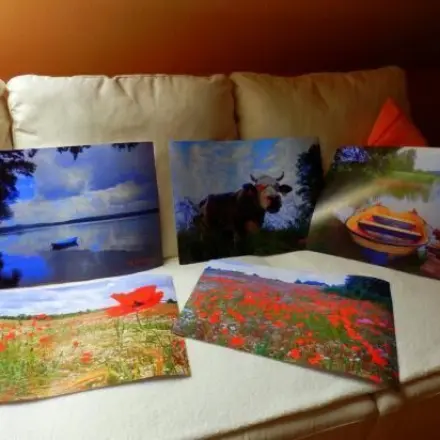 Selbstgestaltetes Geschenk mit Fotos