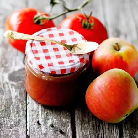 Apfel-Tomaten-Chutney selbst gemacht