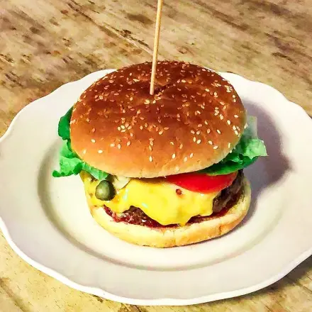 Frische Burger bei McDonalds