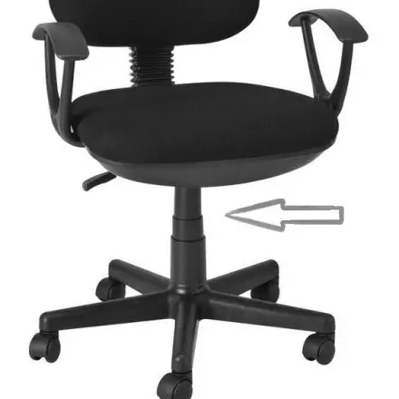 Bürostuhl sackt ab - Gasdruckfeder Ventil reinigen