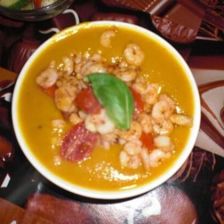 Mango-Kürbis-Suppe