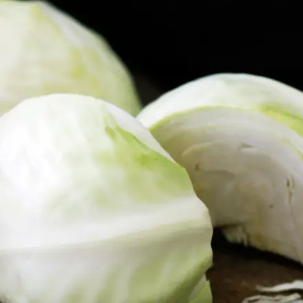 Kraut gleichmäßig sehr dünn schneiden