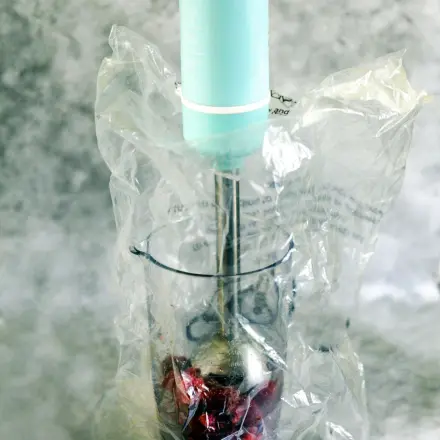 Spritzer beim Verwenden des Pürierstabs verhindern