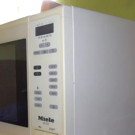 Glaskeramik-Herd und Mikrowelle außen reinigen