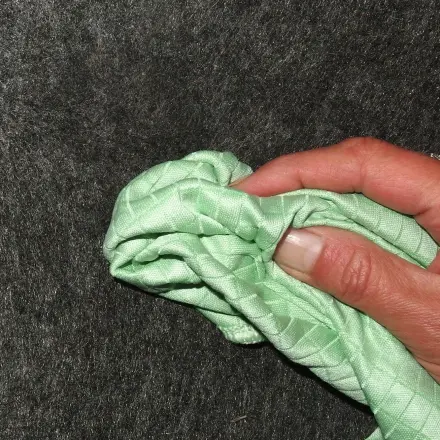 Milchfleck entfernen